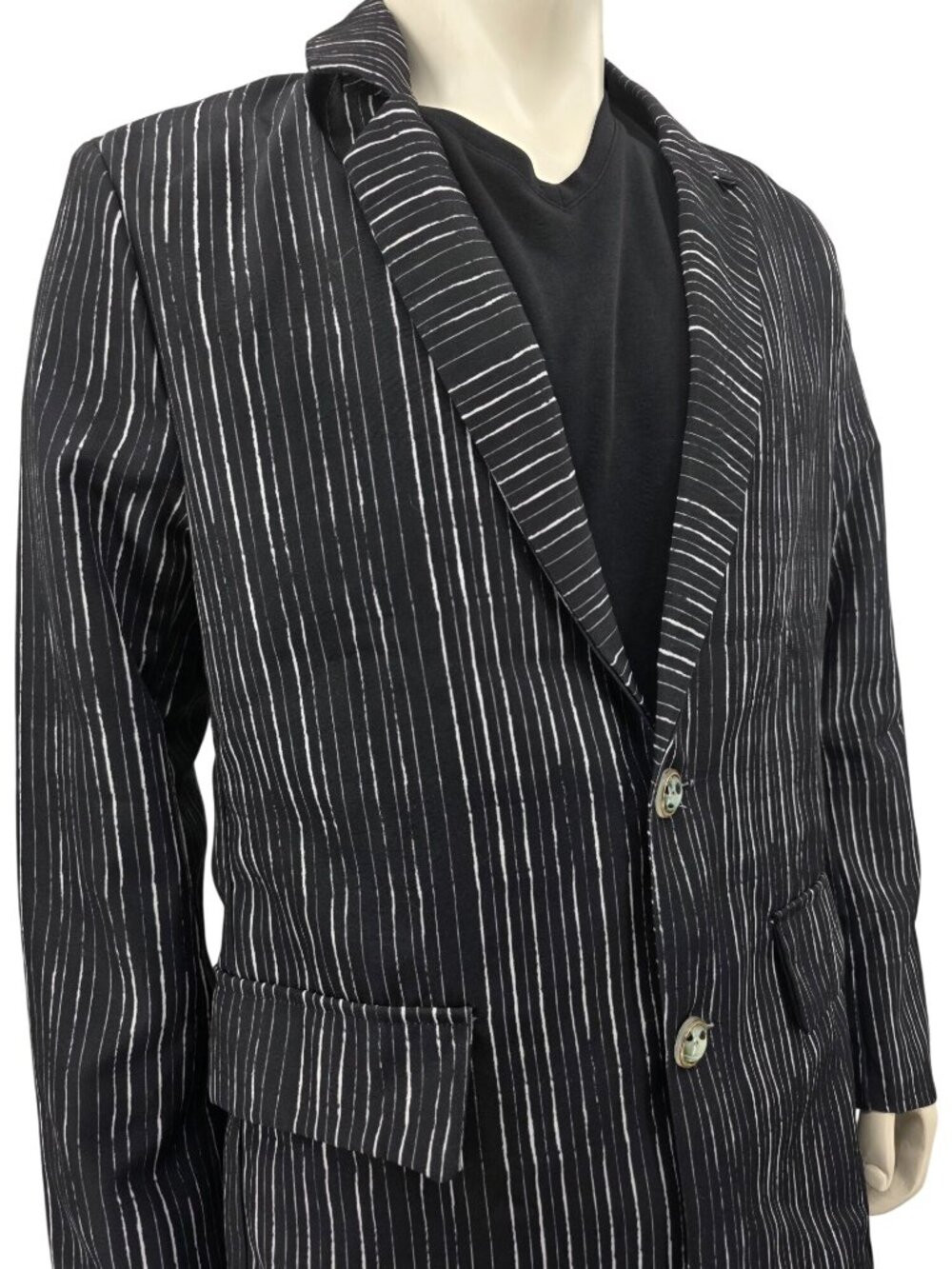 Disney Tim Burtons Nightmare Before Christmas Jack Skellington Blazer Medium